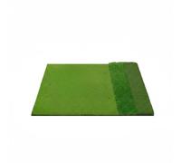 LOVIVER Training Tappeto Pratica Golf Materassino Colpi Artificiale Realistica Strato Eva Stabile Antiscivolo Adatto per Allenamento in Interno Terrazza, 120 150cm, Tre+Erbe