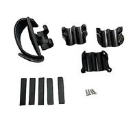 LOVIVER Trombone Grip Black Wraps Regali per musicisti universali Regolabile Facile da installare Può bilanciare lo strumento Pratica pulizia del trombone
