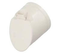 LOVIVER Tubo di drenaggio in PVC, scarico a pavimento, tappo centrale per scarico a pavimento della doccia, copertura della valvola di spostamento, per, L