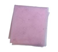 LOVIVER Tulle Runner Tavolo Striscia Decorativa Centrotavola Materiale Poliestere Facile Da Pulire Design Raffinato Adatto a Anniversario Cerimonia Pranzo Cen, Rosa