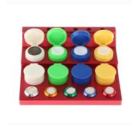 LOVIVER Utensile per tazza di olio per orologiaio, utensili per tazze di olio per orologi, utensili per tazze professionali riutilizzabili con coperchio, kit