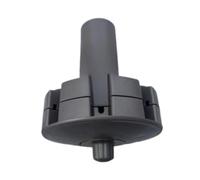 LOVIVER Vassoio Inferiore per ombrellone da Giardino, Accessorio per Base da Giardino, Parti di Ricambio per ombrellone Fai da Te, per Balcone, terrazza, Nero