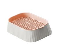 LOVIVER Vassoio per Germogli di Grano, Piantatrice per Erba Gatta, Vaso Senza Terra per Giardino, Microgreen, Piantagione in Serra, Rosa