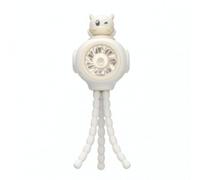 LOVIVER Ventilatore da Scrivania Portatile Ventaglio da Tavolo Mini Ventilatore Portatile Ventilatore Misting con Testa Oscillante Automatizzata Velocità Struttura in per Studio Lettura 32.5x11.5cm