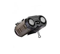 LOVIVER Ventilatore Portatile Ventilatore da Tavolo Mini Ventola Raffrescatore Ventilatore Elettrico con Uscite Frontali Regolazione Intensità E Schermo, Marrone, 84 72 90