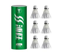 LOVIVER Volano Badminton Anatra con Robusto per Pratiche Indoor E Outdoor Preciso E Controllo Elevato della Traiettoria Adatto per Sessioni di Allenamento E Giochi Sociali, 6 Pezzi