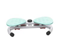 LOVIVER Waist Waist Twisting Machine 2 Resistenza Regolabile con Corde Elastiche Attrezzo Fitness Antiscivolo Macchina per Addominali, Blu