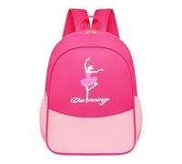 LOVIVER Zaino classica, regalo, borsa da palestra per, compleanno, viaggio, danza latina, Natale, Rosa Rosso Rosa