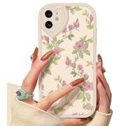 Lovmooful Compatibile per iPhone 11 Custodia Carino Fiore Floreale Foglia con Love Lens Bumper Protector per Ragazze Donne Morbido TPU Antiurto Protettivo Girly per iPhone 11 Fiori e Foglie