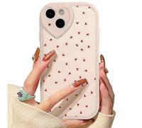 Lovmooful Compatibile per iPhone 14 Custodia Carino Piccolo Cuore con Love Lens Bumper Protector per Ragazze Donne Morbido TPU Antiurto Protettivo Girly per iPhone 14-Piccolo Cuore