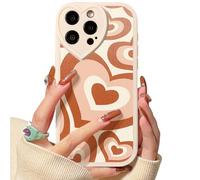 Lovmooful Compatibile per iPhone 15 Pro Custodia Carino Grande Cuore con Love Lens Bumper Protector per Ragazze Donne Morbido TPU Antiurto Protettiva Girly per iPhone 15 Pro-Big Cuore Rosso