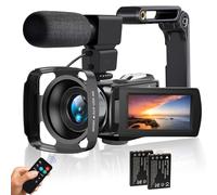 lovpo Videocamera 4K Ultra HD 48MP