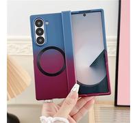 Lovreko Candy Color Gradient Magnetic Case for Samsung Z Fold,Folding Candy Color Gradient Phone Case for Samsung Z Fold 7/6/5/4/3 (For Z Fold4,E)