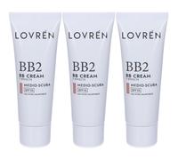 Lovren Crema Colorata 7 Effetti Viso Decollete Colore B2 Medio Scura 3