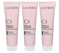 Lovren Crema Corpo Riparatrice Nutriente 3x150 ml Crema
