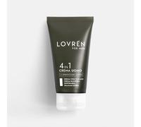 Lovrén Crema Uomo 4 in 1 - Crema multiuso per il viso e la barba idratante e lenitiva, 50 ml