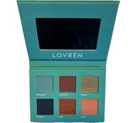 Lovren Eye Shadow Palette 4 Colours Pigmented Aqua Green