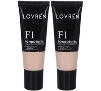 Lovren Fondotinta Colore F1 Light 2x25 ml