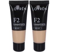 Lovren Fondotinta Colore F2 Beige 2x25 ml