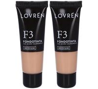 Lovren Fondotinta Colore F3 Medium 2x25 ml