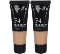 Lovren Fondotinta Colore F4 Tan 2x25 ml