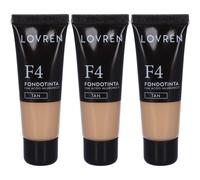 Lovren Fondotinta Colore F4 Tan 3x25 ml