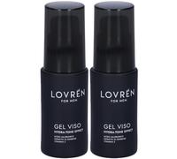 Lovren For Men Gel Viso Hydra-Tone Effect 2x30 ml