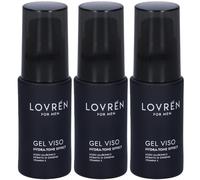 Lovren For Men Gel Viso Hydra-Tone Effect 3x30 ml