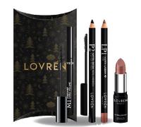 Lovrén LOVREN KIT 1 NATALE 2022 CON MASCARA M1 + MATITA OCCHI P2 + MATITA LABBRA LP1 + ROSSETTO CREAMY R1