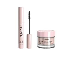 Lovren LOVREN MINI-SIZE BOX PINK M3 MASCARA MINI + V2 CREMA VISO MINI