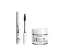 Lovren mini-size box white m2 mascara mini + v1 crema viso mini