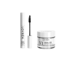 Lovren Mini-Size Box White M2 Mascara Mini + V1 Crema Viso Mini