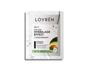 Lovrén MV1 Maschera Viso Hydra-Age Effect Emolliente e Nutriente, 1 Pezzo