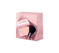 Lovrén Ready to Glow Fix & Shine Kit Cofanetto Cipria CP1 + Mini Pennello Kabuki
