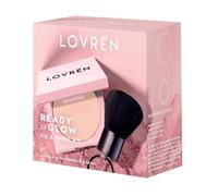 Lovren ready to glow travel kit cipria fix & shine 1 cipria + 1 pennello kabuki