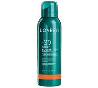 Lovren Spray Solare Invisibile SPF30 Viso e Corpo Protezione Alta 200 ml