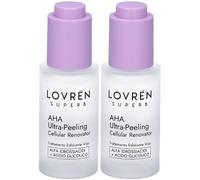 Lovren Superb Aha Ultra-Peeling Trattamento Esfoliante Viso 2x30 ml