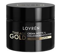 Lovren Time Age Gold Crema Viso Notte Azione Antietà e Antirughe 30ml