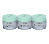 Lovren V6 Crema Viso Hydra Calm Effect Pelli Sensibili 3x30 ml