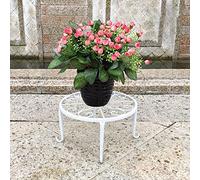 Lovskoo Resistente mensola per piante da interni, espositore per fiori da esterno, per ringhiere, fioriere, bonsai, finestre, fioriere, decorazione rustica per fattoria, roba carina per compleanno