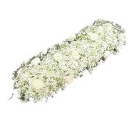 LOVSSU 100CM White Artificial Flowers Wedding Decora