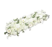 LOVSSU 100CM White Artificial Flowers Wedding Decora