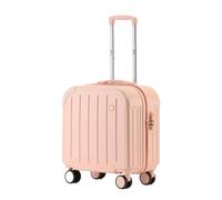LOVSSU Bagagli for donna Valigia piccola da 18 pollici Trolley leggero e Scatola con codice d'imbarco Ruote girevoli silenziose(Style 2)