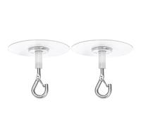 LOVSSU Gancio da Soffitto Ganci da soffitto autoadesivi Appendere al Muro, for vasi Fiori, for Piante, for riporre Oggetti Pesanti(2PCS)