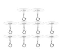 LOVSSU Gancio da Soffitto Ganci da soffitto autoadesivi Appendere al Muro, for vasi Fiori, for Piante, for riporre Oggetti Pesanti(10PCS)