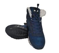 LOVSSU Scarpe da Passeggio Classiche in Cotone Coppia, Alte in Inverno(Blue,41)