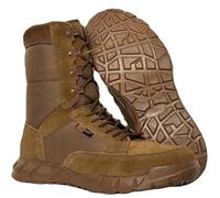 LOVSSU Scarpe da Trekking Impermeabili e Traspiranti Anti-collisione con Lacci for Allenamento all'aperto(Brown No Zip,42)