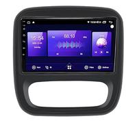 LOVVEEUV 9" Navigazione GPS per Auto Android 15 per Renault Trafic 3 2014-2021Opel Vivaro B 2014-2018 Collega e USA Support Controllo del Volante Chiamate in Vivavoce Telecamera Posteriore Carplay