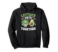 Low Carb Keto Lattuga Cheto Insieme Felpa con Cappuccio