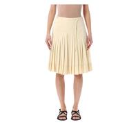LOW CLASSIC - Gonna Midi Plissettata - - Skirts - Donna - Giallo - S